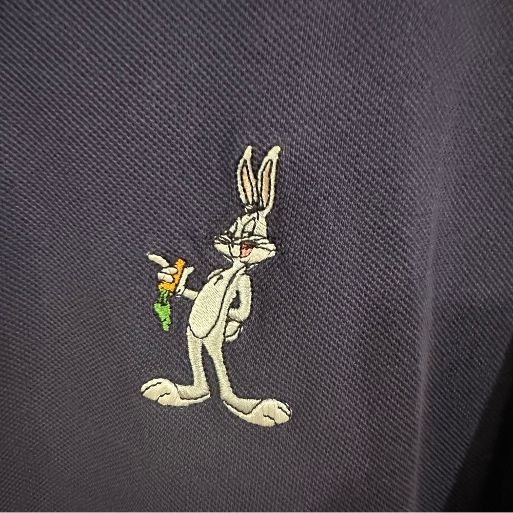 Vintage Bugs Bunny What’s Up Dad Polo - Picture 3 of 8